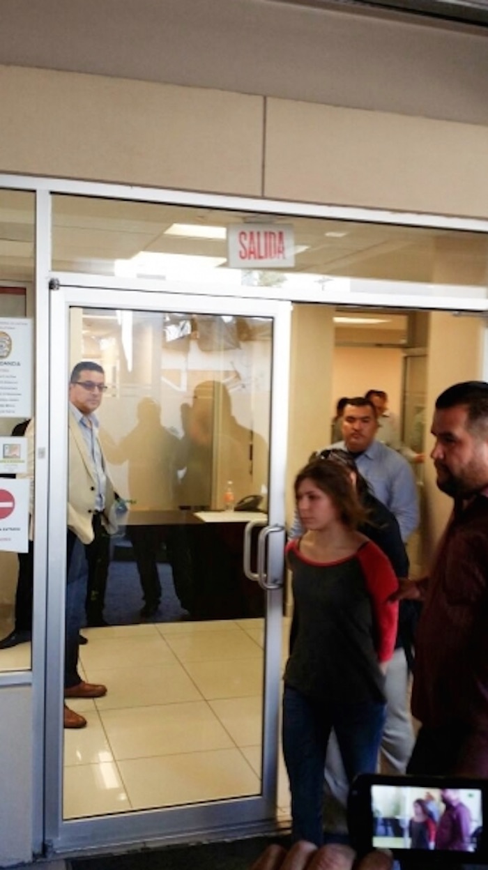 La joven mexicana de 19 años con ascendencia rusa, asesina confesa de su madre y hermana. Foto: Saúl Ramírez, Zeta