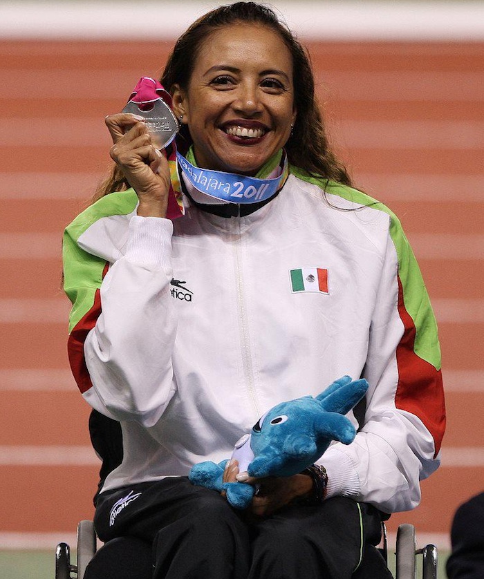 Yazmith Bátaz también fue atleta y ha representado a México en olimpiadas paralimpicas. Foto: Facebook