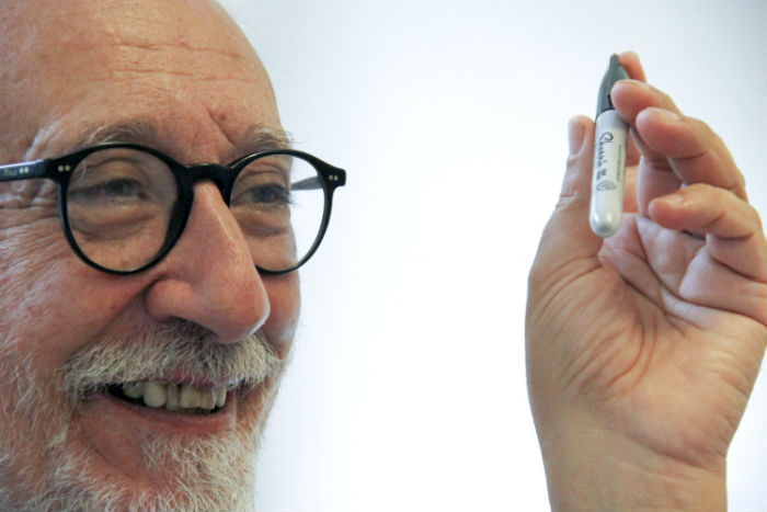 Mi dibujo es muy gestual. Foto: Luis Barrón, SinEmbargo