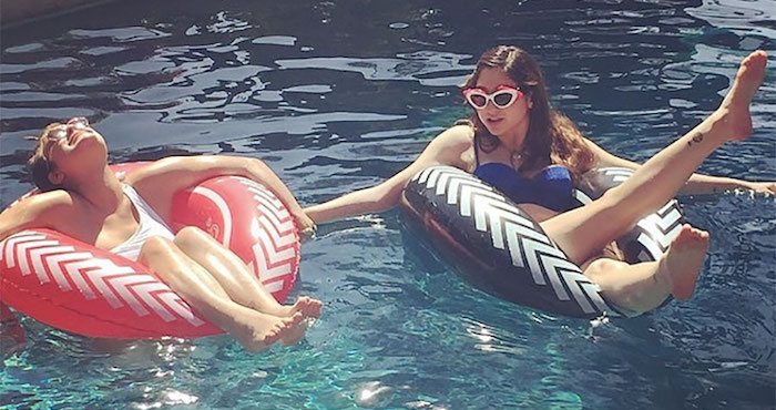 Tallulah Willis, hija de Moore con Bruce Willis, ha publicado varias fotografías en su Instagram. Foto: Instagram.