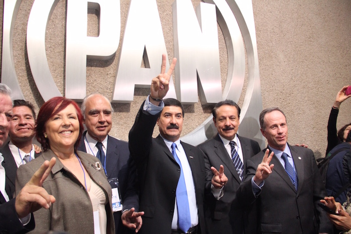 Javier Corral luego del debate realizado el día de ayer. Foto: Luis Barrón, SinEmbargo 