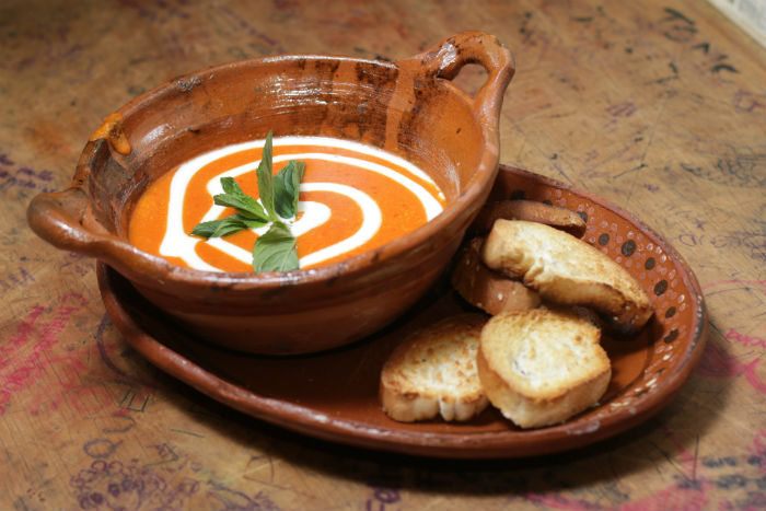 Sopa de tomate. Foto: Francisco Cañedo, SinEmbargo