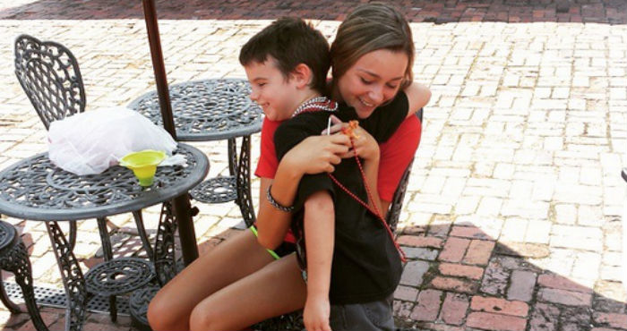 Jaden perdió a su padre hace dos años. Foto: Instagram