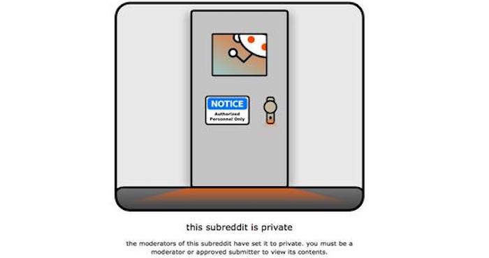 Reddit, portada de consulta para muchos usuarios de internet fue baneada tras despido de uno de sus colaboradores. Foto: Vía twitter @LibertarianBlue