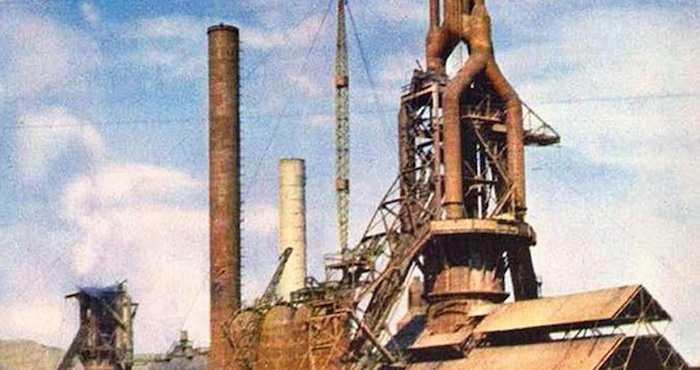 Siderúrgica con sede en Coahuila. Foto: AHMSA.