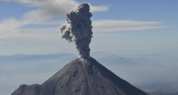 Volcán "El colima". Foto: NOTIMEX