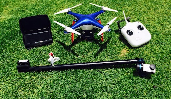 Usos de drones en agricultura y construcción. Foto: Quetzal Aeroespacial.