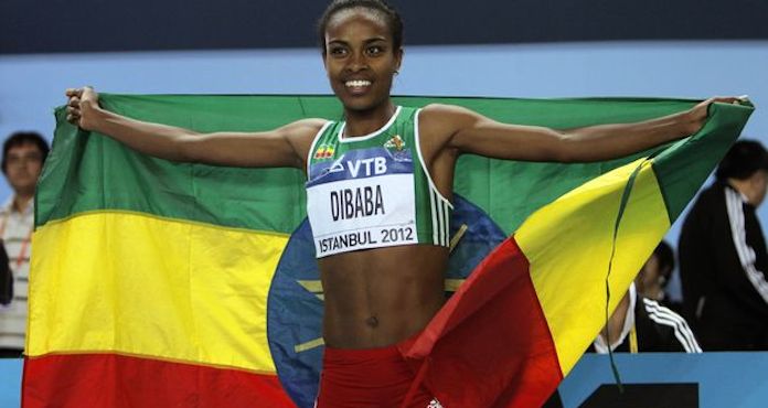 La etiope Genzebe Dibaba. Foto: EFE