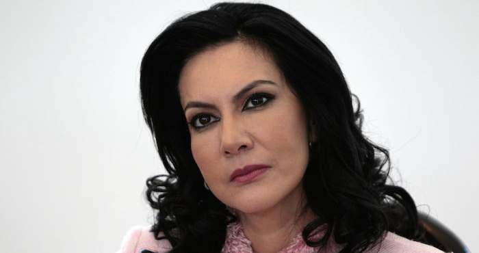 El Registro de Ciudadanos inscribió hoy a Zury Ríos Sosa, hija del ex dictador guatemalteco Efraín Ríos Montt, como candidata presidencial. Foto: Efe