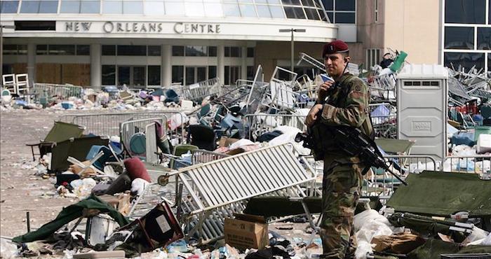 Escombros dejados por el huracán Katrina en Nueva Orleans, Luisiana, Estados Unidos. Foto: EFE