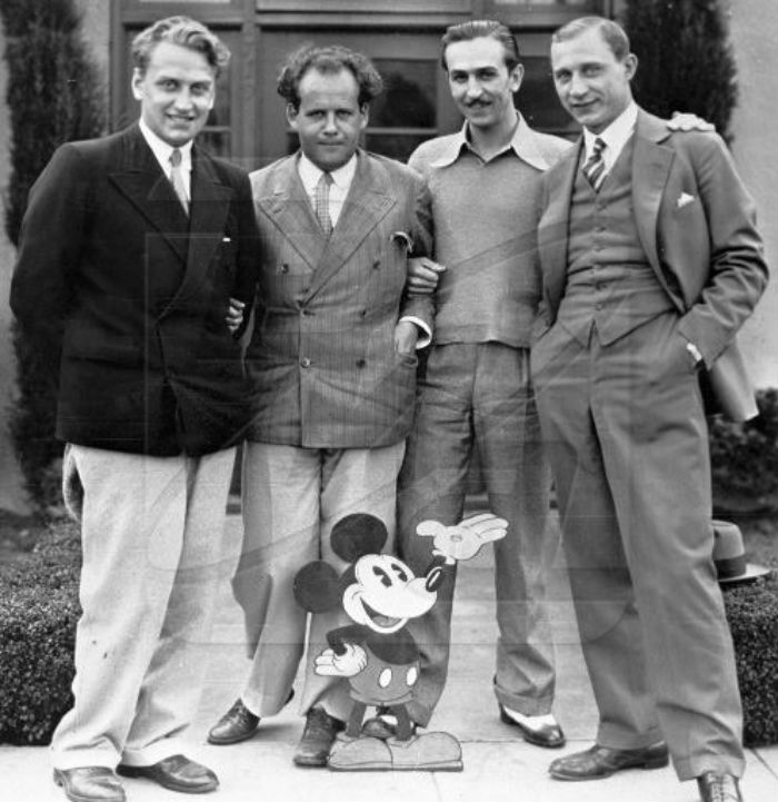 Sergei Eisenstein, en tiempos de Walt Disney. Foto: Facebook