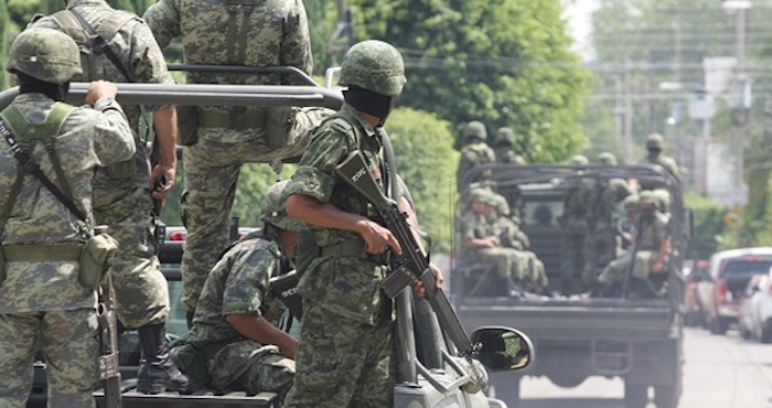 Los pobladores exigieron la presencia del Ejército ante la violencia y delincuencia registrada. Foto: Provincia