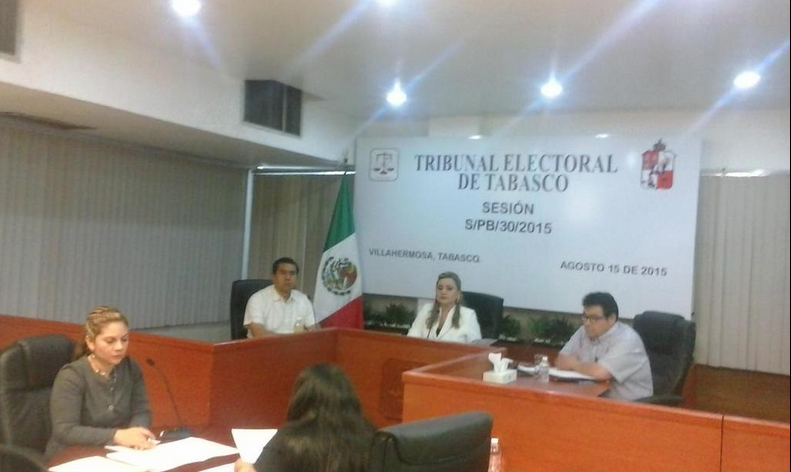 Tribunal Electoral de Tabasco anula elecciones para alcalde Foto: @NachoRios1