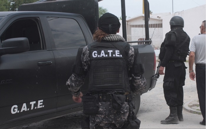 Los elementos del GATE retuvieron a un monclovense por 16 horas sin justificación legal. Foto: Vanguardia