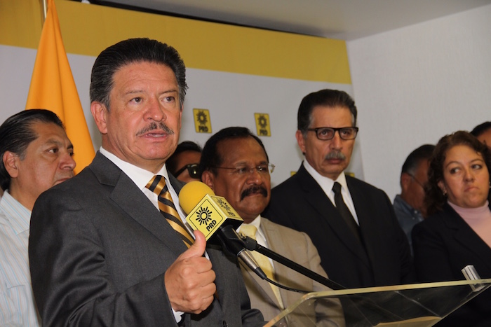 Navarrete Ruiz informó que durante el Congreso se propondrán reformas estatutarias encaminadas a la transformación del partido. Foto: Luis Barrón, SinEmbargo