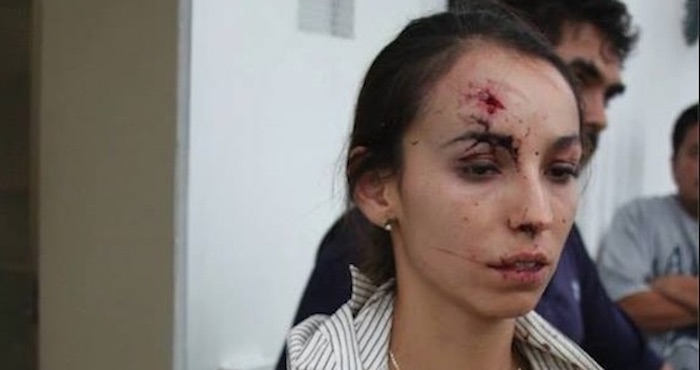 La reportera fue agredida el pasado de septiembre mientras se encontraba en la instalaciones del Heraldo de León. Foto: Zona Franca