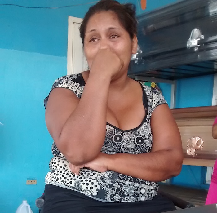 Irene Carmona, la madre del menor asesinado. Foto: Violeta Santiago e Ignacio Carvajal, Blog Expediente