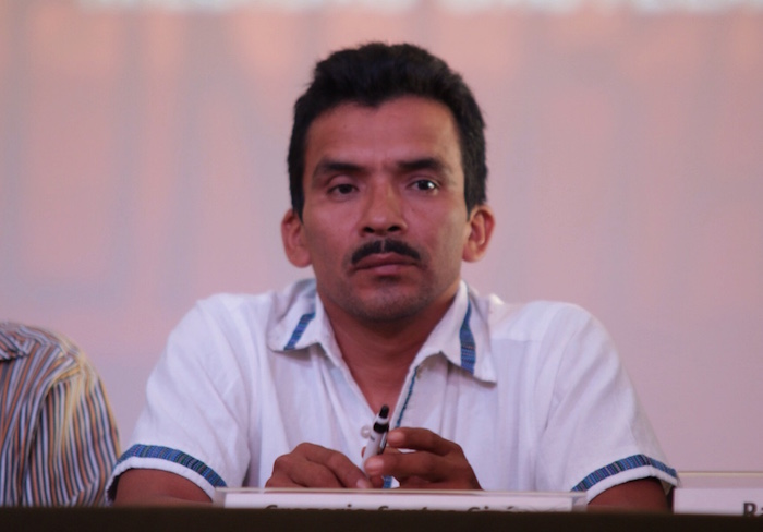 Gregorio Santos Girón, comunero de Ostula. Foto: Francisco Cañedo, SinEmbargo.