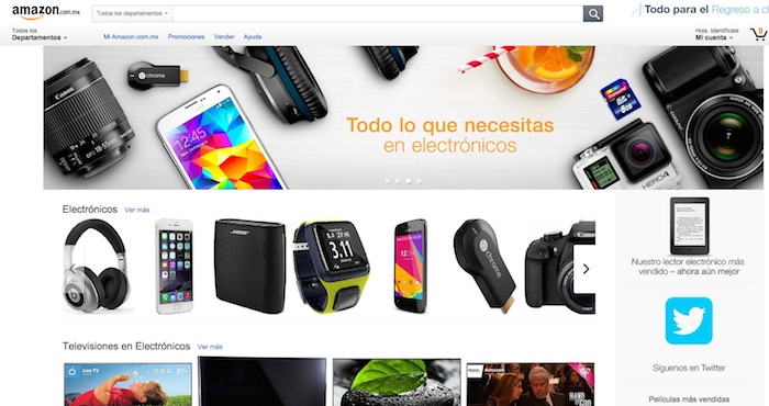 Amazon, el comerio electrónico, se ha visto afectado por el superdólar. Foto: Cuartoscuro. 