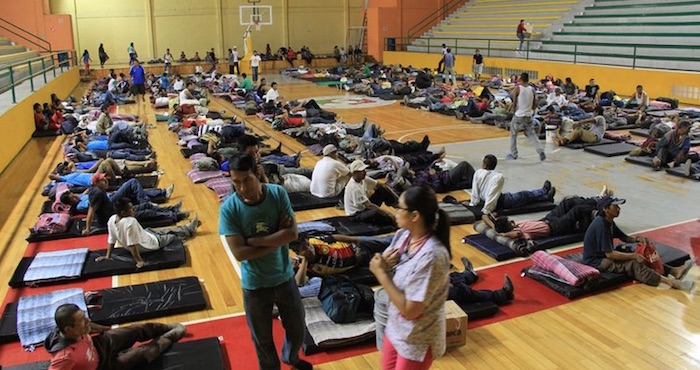 Los rescatados se encuentran en albergues del DIF y el Club de Rotarios. Foto: Christopher Vanegas/ Vnguardia