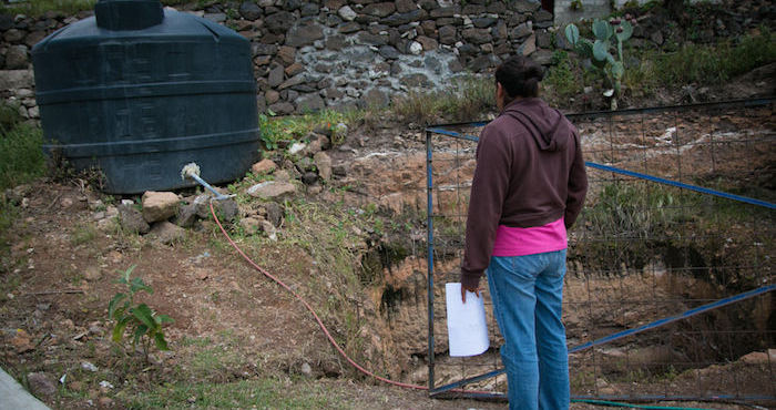 Una investigación realizada por la Universidad Autónoma de Hidalgo (UAH) identifica "factores de riesgo para la salud", debido a que el saneamiento en esta localidad no es una práctica común. Foto: Xinhua