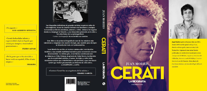 La biografía llegará a México en septiembre próximo. Foto: cortesía de Juan Morris