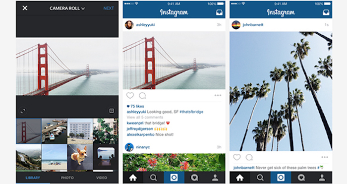 La nueva actualización permite a los usuarios comparatir imágenes o vídeos en formato rectangular, tal y como las toma su celular. Foto: TICbeat