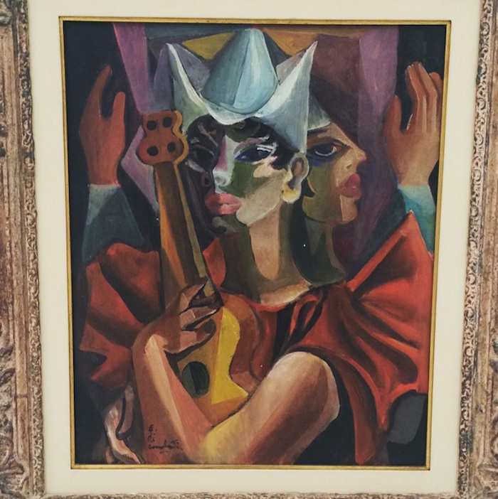 “Sin Título” de Di Cavalcanti. Foto: MON