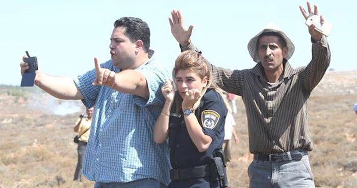 La fotografía, tomada por el reportero israelí Shaul Golan y difundida en Twitter. | SHAUL GOLAN / YEDIOT AHRONOT