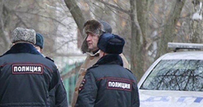 Elementos de la Policía rusa y del Comité de Instrucción. Foto: Especial