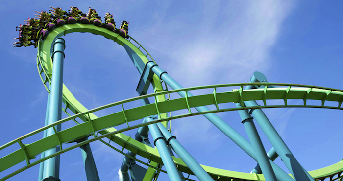 La montaña rusa "Raptor". Foto: www.cedarpoint.com