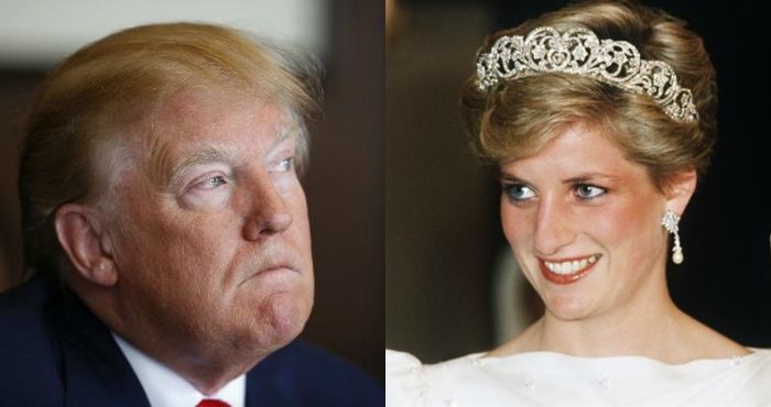 trump y diana