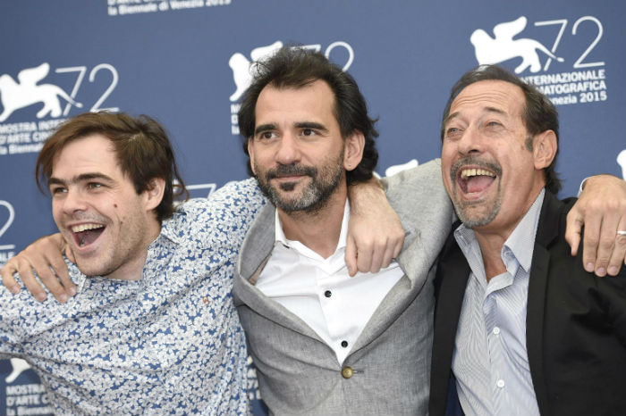 Guillermo Francella y Peter Lanzani, dos actores al servicio de contar una historia tenebrosa. Foto: efe