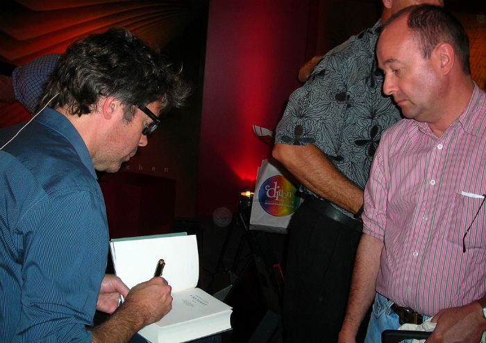 Jonathan Franzen llega a Guadalajara para presentar "Pureza". Foto: FIL