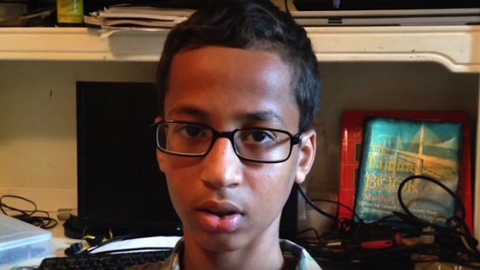 Los prejuicios y la viralidad se conjuntaron para hacer de Ahmed un símbolo contra la paranoia de EU. Foto: The Dallas Morning News