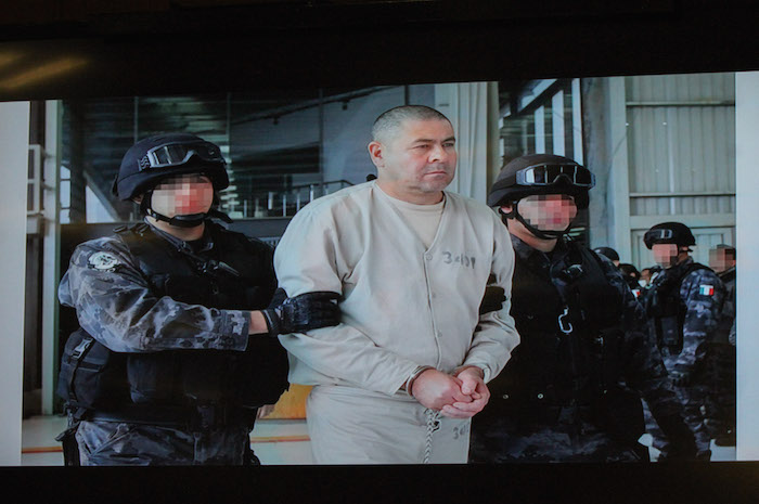 Costilla Sánchez, “El Coss”, señalado por contrabando de drogas y lavado de dinero, fue entregado hoy a autoridades de EU. Foto: Cuartoscuro