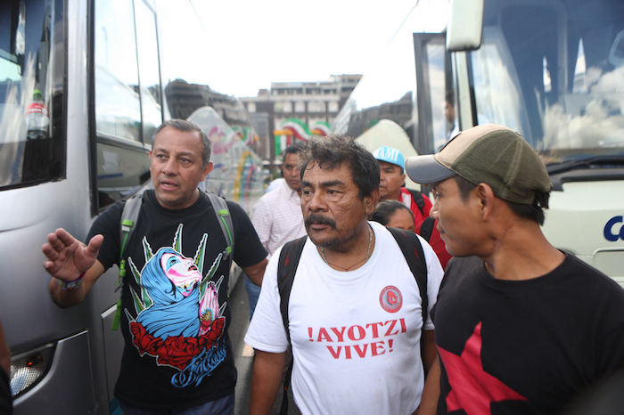 Felipe de la Cruz, vocero de los padres de los 43. Foto: Francisco Cañedo, SinEmbargo
