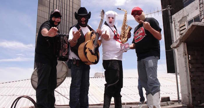 Grupo Marrano, uno de los grupos con letras más explícitas. Foto: VICE