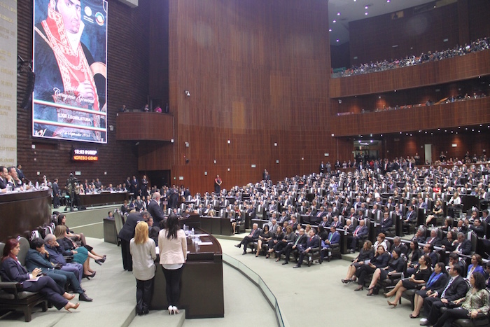 Hoy iniciaron los trabajos del Primer Periodo de Sesiones Ordinarias del Primer Año de Ejercicio de la LXIII Legislatura. Foto: Luis Barrón, SinEmbargo