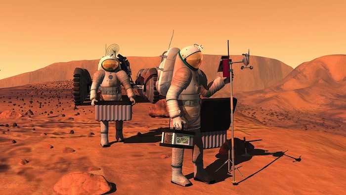 La colonización de Marte es un tema que actualmente preocupa bastante a Musk. Foto: Wikimedia Commons
