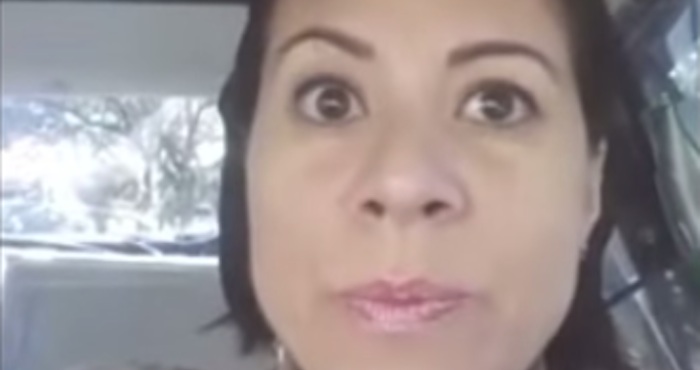La policía Lydia Márquez. Foto: Captura de pantalla
