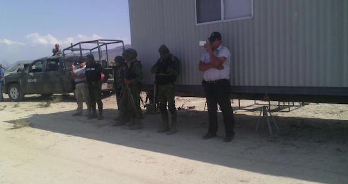 El pasado 2 de septiembre arribaron elementos del Ejército mexicano a General Cepeda para. Foto: Twitter @NoCimari