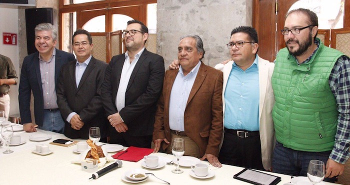 Los partidos Nueva Alianza, Humanista, PT y el PRD formaron una coalición en la ALDF. Foto: PRD