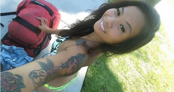 Kanya Sesser, la modelo que ha causado sensación en redes. Foto: La Opinión