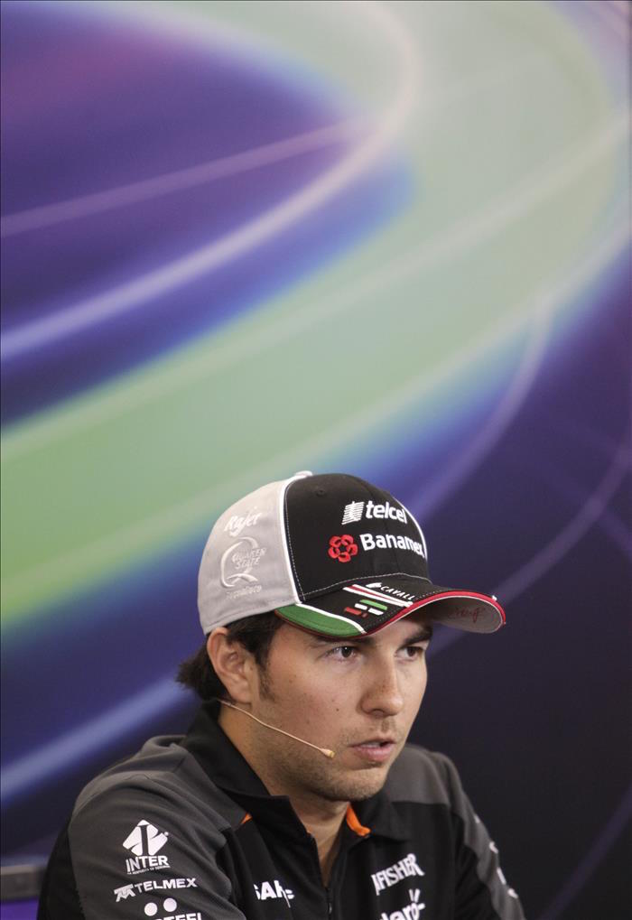 El piloto mexicano aseguro su lugar de salida entre los 1o mejores. Foto: EFE