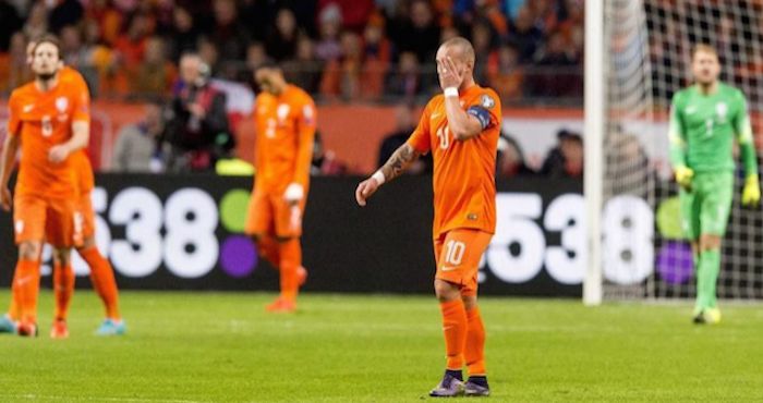 Holanda pierde su pase a la Eurocopa. Foto: EFE