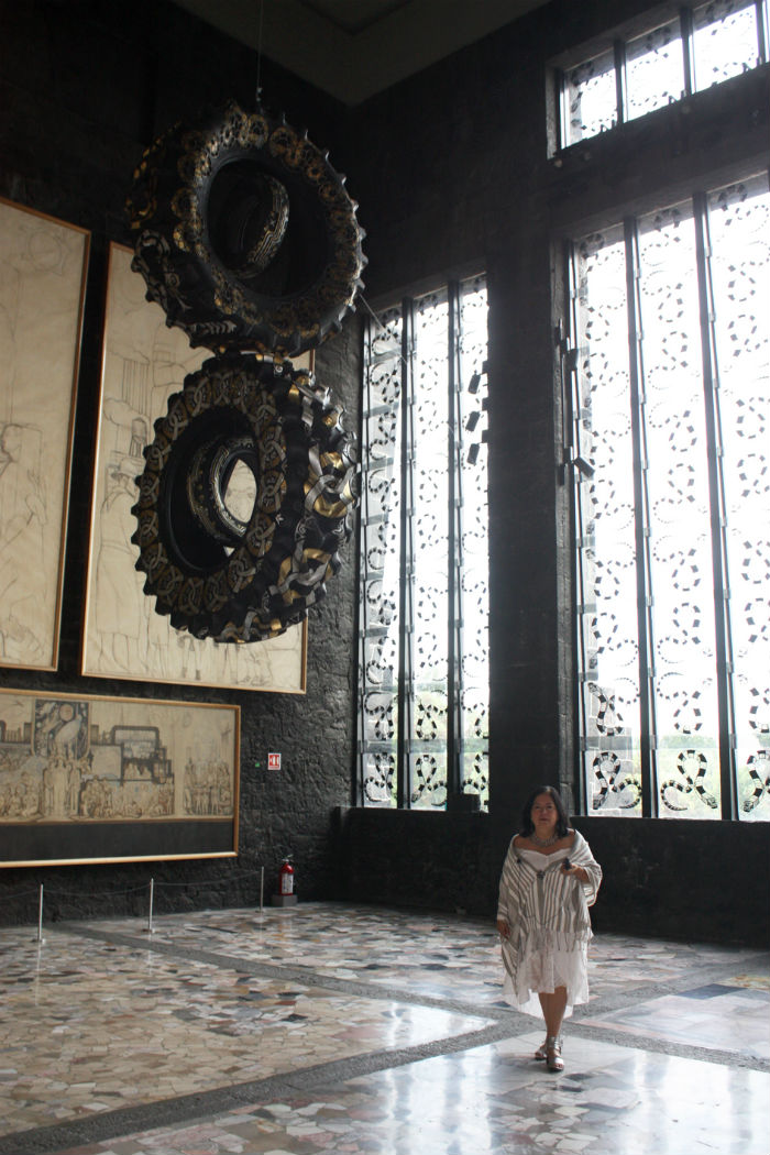 Ajena al mercado del arte, tiene en su haber más de 30 exposiciones individuales. Foto: Conaculta/Rubén Pax