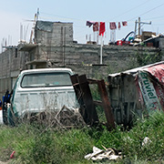 Li?mites de Chimalhuaca?n, donde la Ciudad de Me?xico termina. Foto: Humberto Padgett, Sinembargo