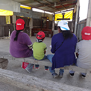Iglesia cato?lica en uno de los cerros recie?n ocupados en Chimalhuaca?n. Foto: Humberto Padgett, Sinembargo