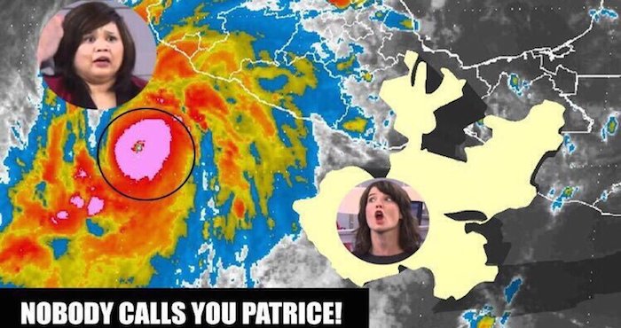 Memes del huracán "Patricia". Foto: Captura de pantalla